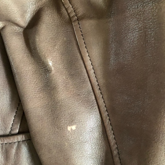 Ruggier 1969 taupe leather jacket 42 - Picture 5 of 6